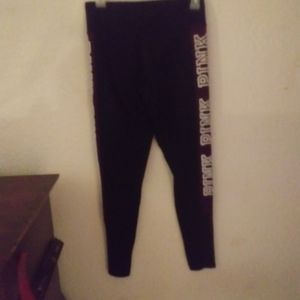 Pink leggings